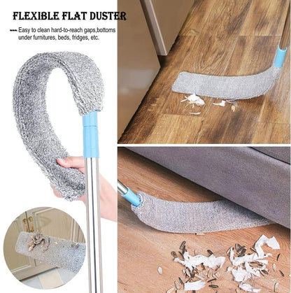 Retractable Gray Crevice Duster Duster Brush