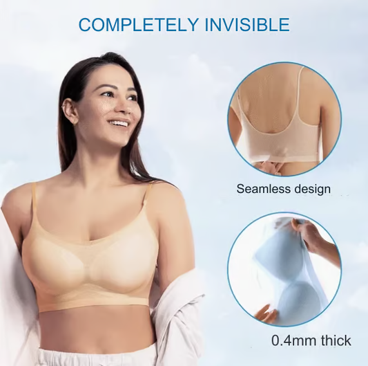 🔥Ultra-thin seamless ice silk comfortable bra
