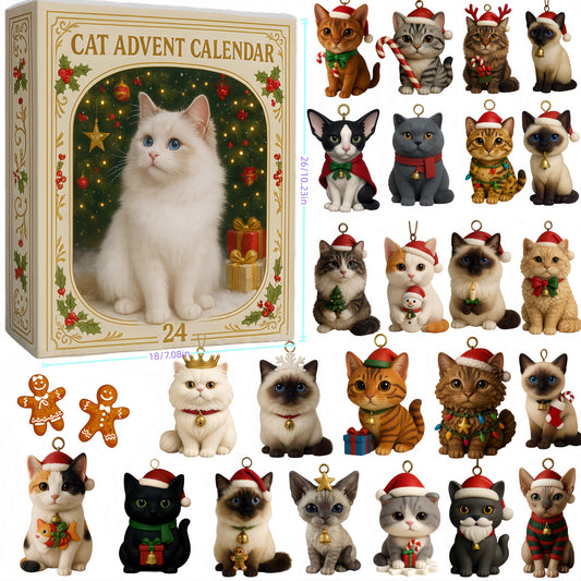 🌲Christmas Gift--Purrfect Christmas – Cat Lovers Advent Calendar 2025