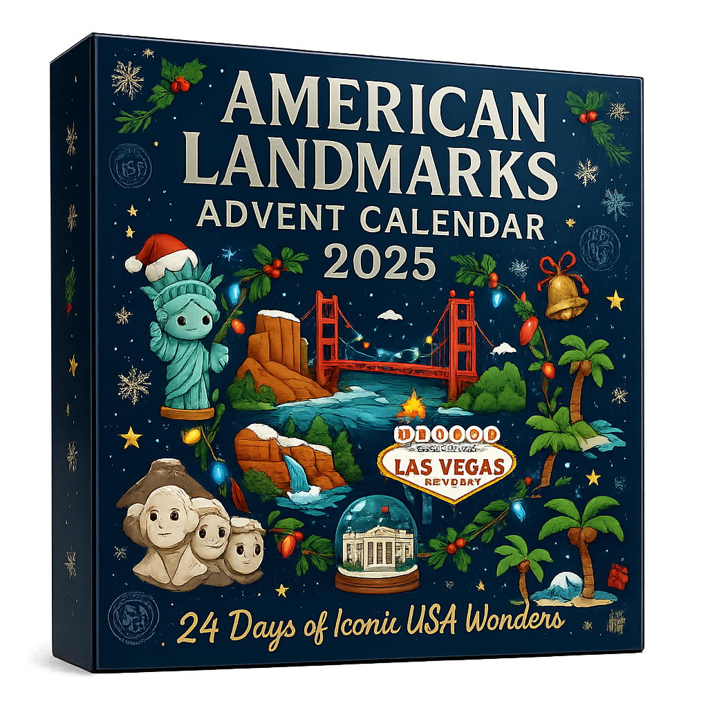 American Landmarks Advent Calendar 2025 🗽🌉🌄
