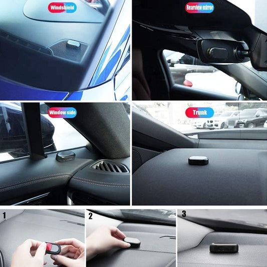 Car Solar Power Anti-Theft LED Flashing Security Light