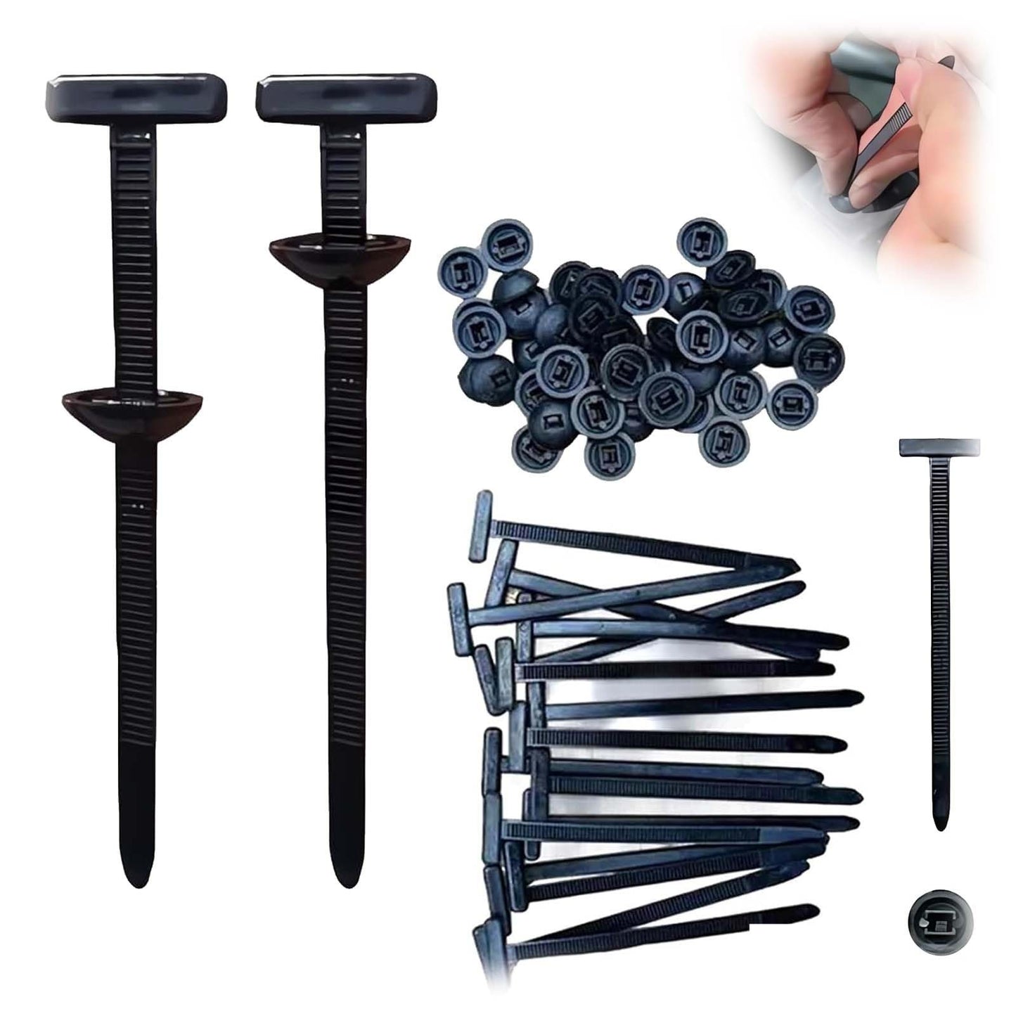 Nylon Universal Cable Tie Buckle
