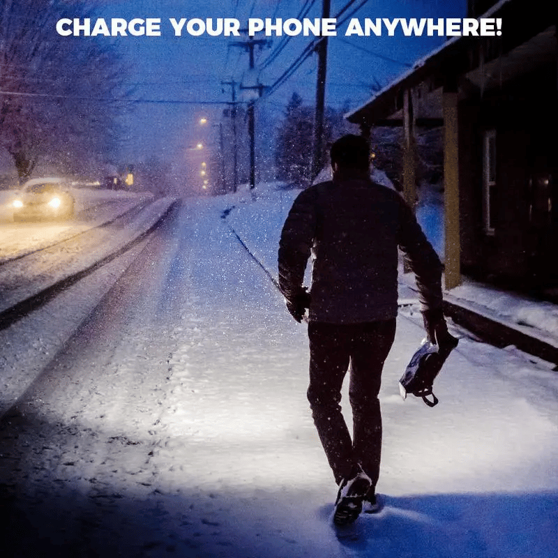 Essential 2-in-1 Power Bank and Flashight for Emergencies