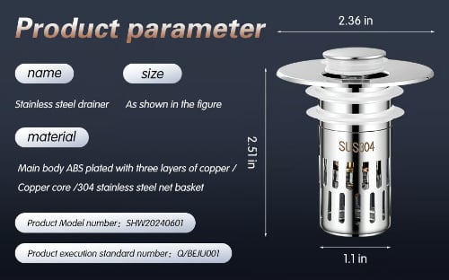 Sink Drain Filter