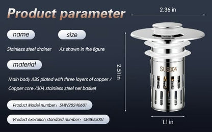 Sink Drain Filter