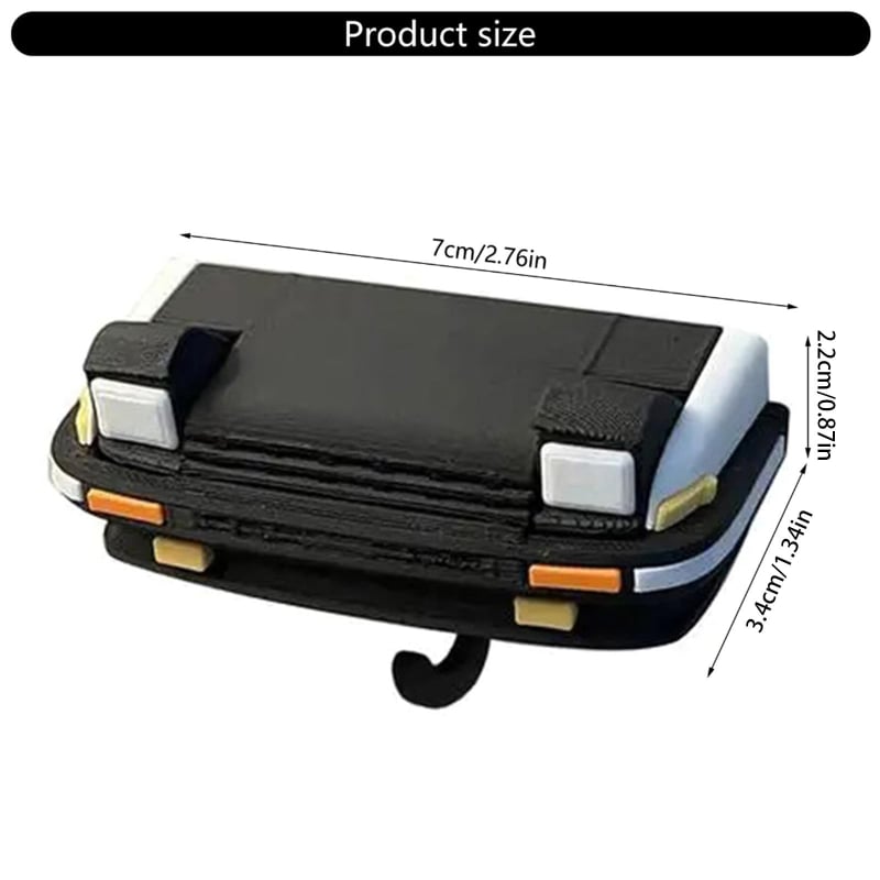 Glowing Car Fliping Light Keychain