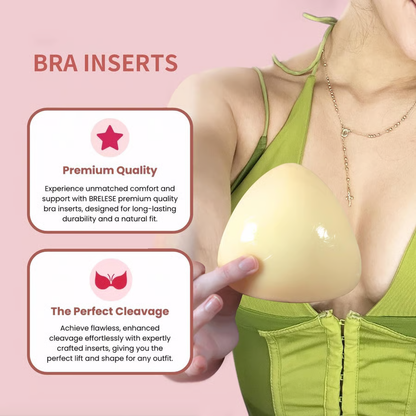 🔥Last Day 40% OFF🔥Sticky Bra Inserts - Washable & Reusable, Instant Lift🔥(Latex-free and Allergy-friendly)