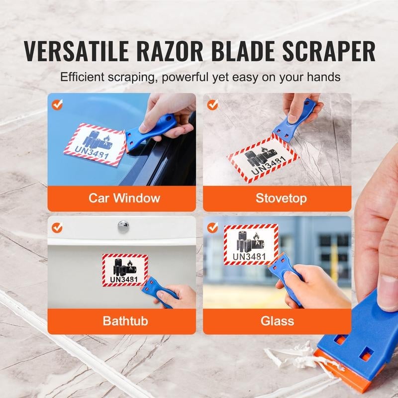 Plastic Razor Blade Scraper