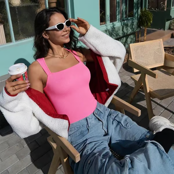 🔥Last Day ✨Sleeveless Tummy Control Tank Tops Bodysuits