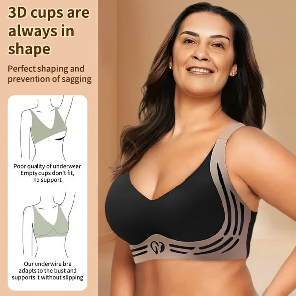 🔥🎁 Wire-Free Top Support Bra