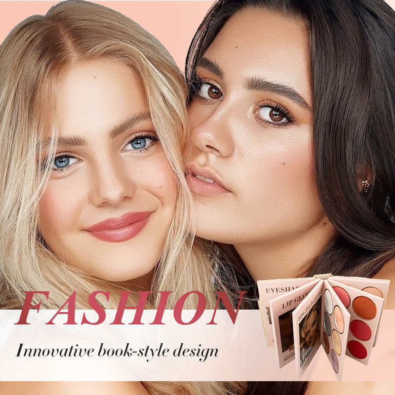 🔥Last Day Promotion 70%OFF💄5-Layer Book-Style Makeup Palette with 67 Pro Shades