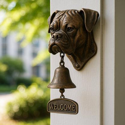 German Shepherd Welcome Bell