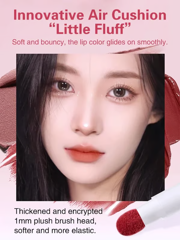 【Non-stick cup, Non-fading】Lip Powder Cream