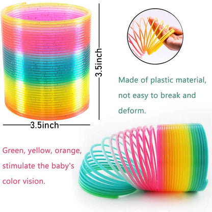 Jumbo Rainbow Coil Spring Toy