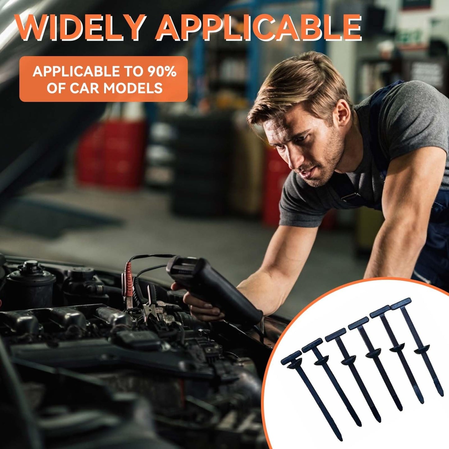 Nylon Universal Cable Tie Buckle