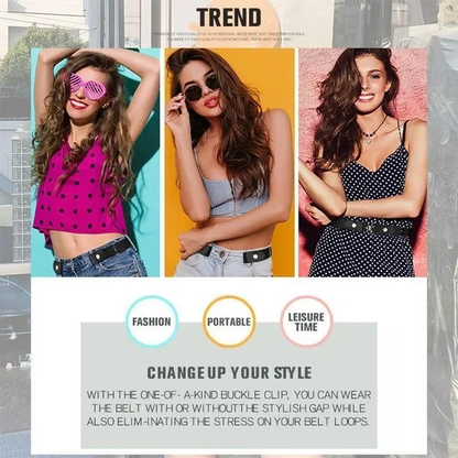 (🔥Hot Deals - 49% OFF) Buckle-Free Elastic Belt - Unisex