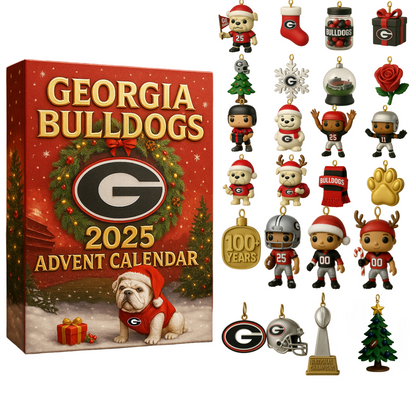 2025 Georgia Bulldogs Advent Calendar