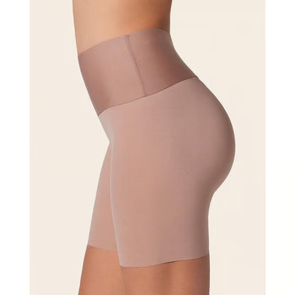 Stay-In-Place Seamless Shaper Short