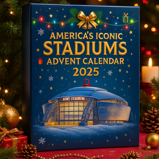 America’s Iconic Stadiums Advent Calendar 2025 🎁 24 Gifts Inside!